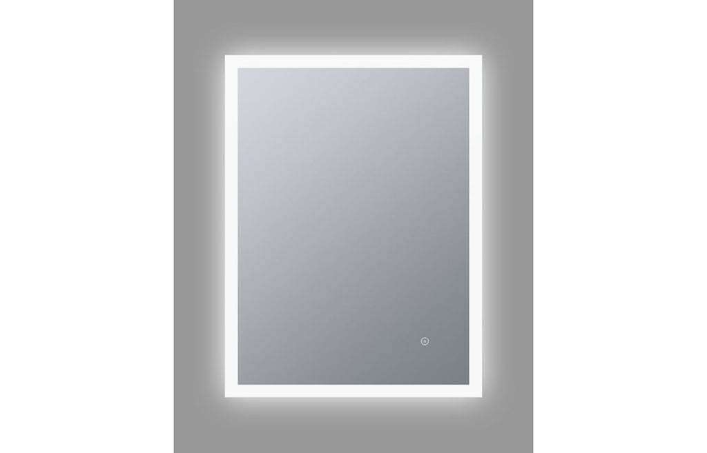 Sunder Rectangular Edge-Lit LED Mirror - 800/ 1200 mm