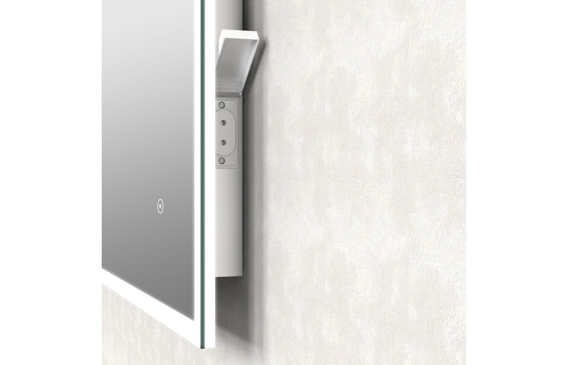 Sunder Rectangular Edge-Lit LED Mirror - 800/ 1200 mm
