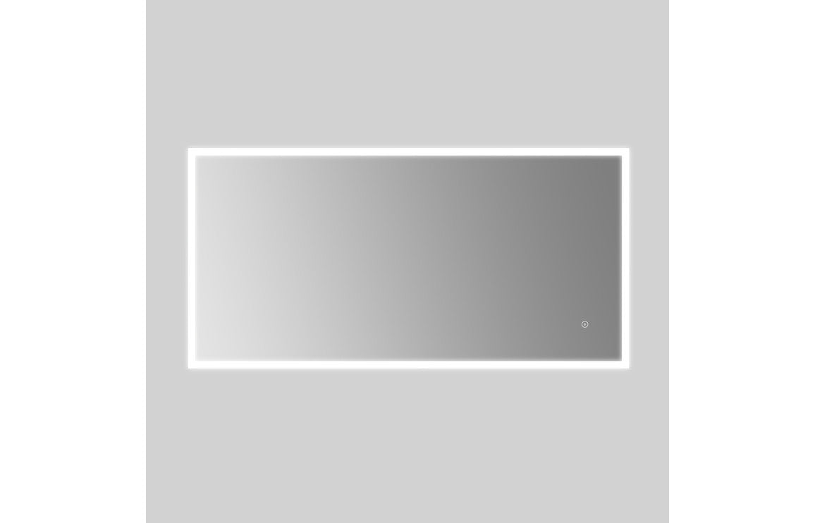 Sunder Rectangular Edge-Lit LED Mirror - 800/ 1200 mm