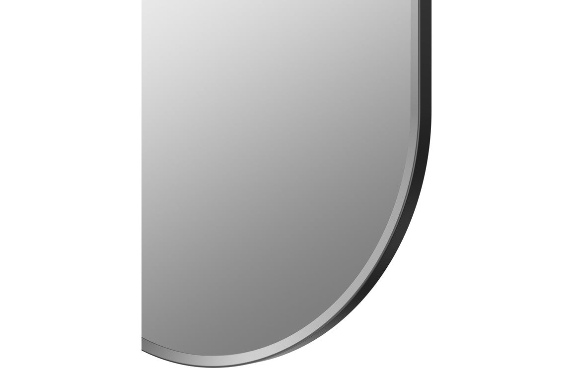 Keeka Oblong Plain Mirror 800 x 600 mm - Bronze, Black, Brass