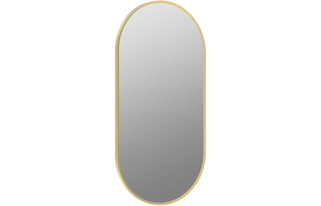 Keeka Oblong Plain Mirror 800 x 600 mm - Bronze, Black, Brass