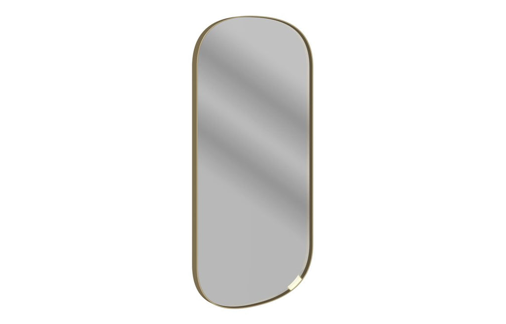 Keeka Oblong Plain Mirror 800 x 600 mm - Bronze, Black, Brass