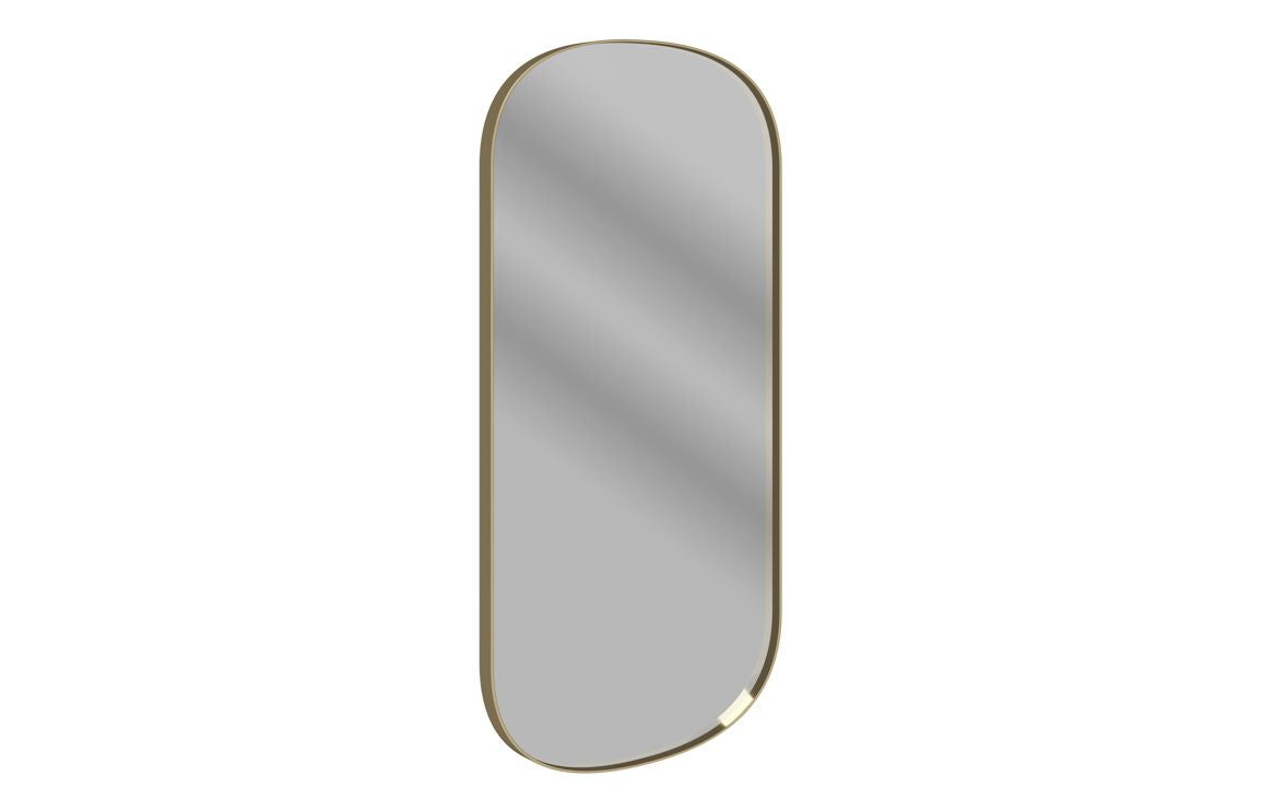 Keeka Oblong Plain Mirror 800 x 600 mm - Bronze, Black, Brass