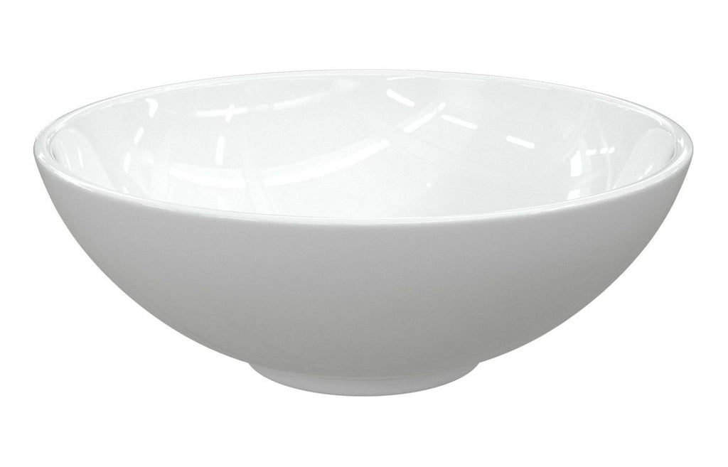 Julia 410mm Round Washbowl - White