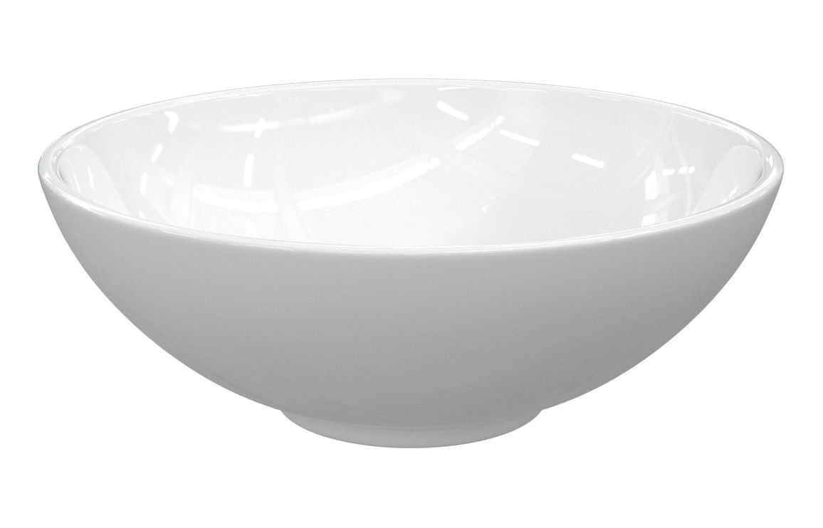Julia 410mm Round Washbowl - White