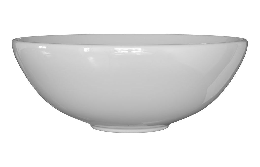 Julia 410mm Round Washbowl - White