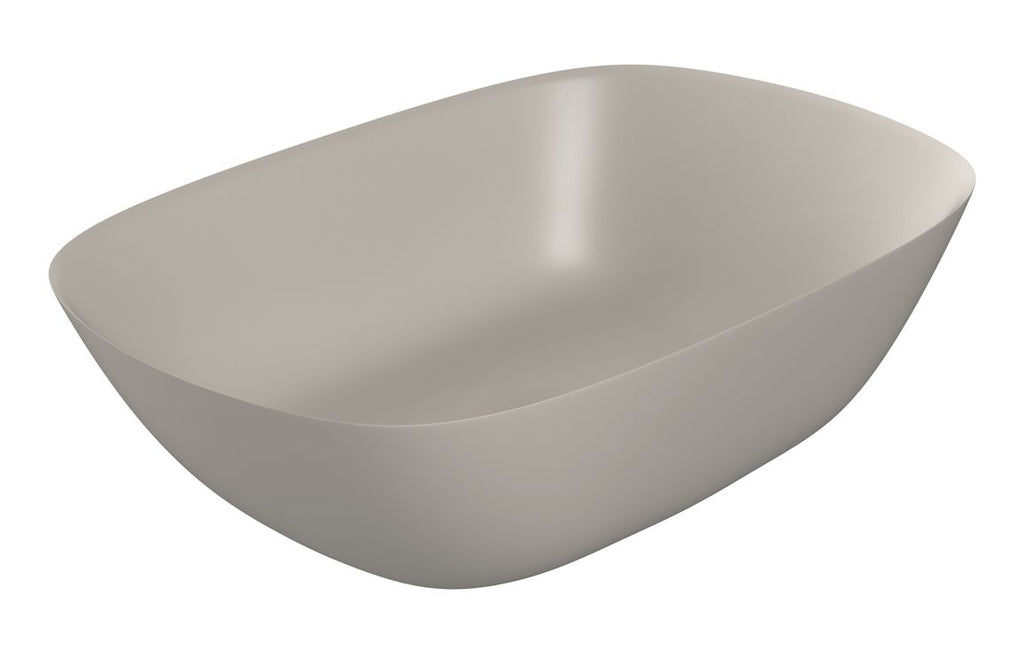 Maj 460x320mm Resin Washbowl - Latte, White