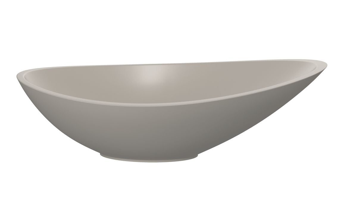 Diya 564x323mm 0TH Resin Washbowl - Latte, White