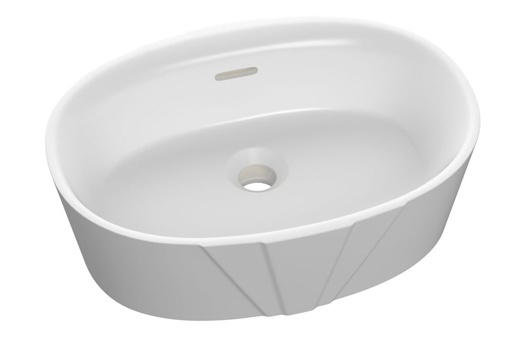 Dash 460x320mm Resin Washbowl - White