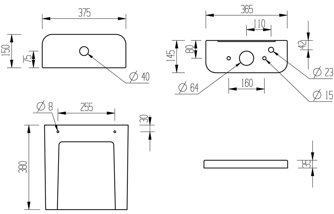 Dabi WC Toilet & Soft Close Seat