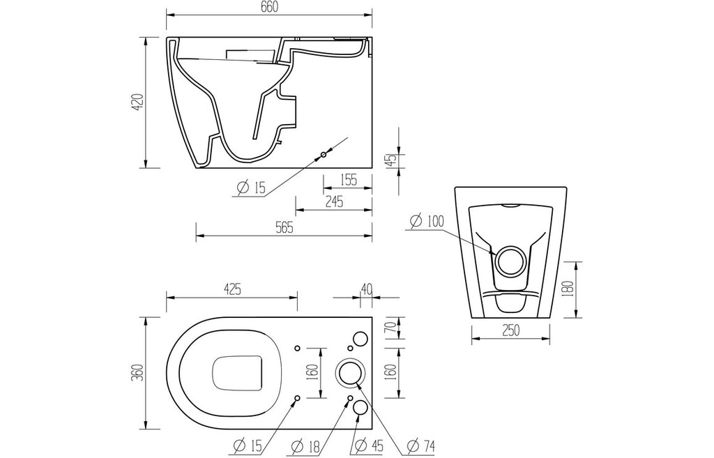 Orant WC Toilet & Soft Close Seat
