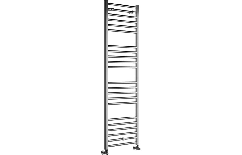 Hilaya Straight 30mm Ladder Radiator - Black, Brass, Bronze, Chrome, Anthracite