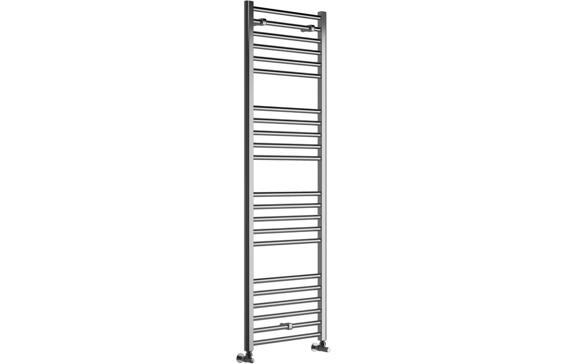 Hilaya Straight 30mm Ladder Radiator - Black, Brass, Bronze, Chrome, Anthracite