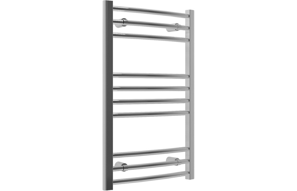 Hilaya Curved 30mm Ladder Radiator - Chrome, Anthracite