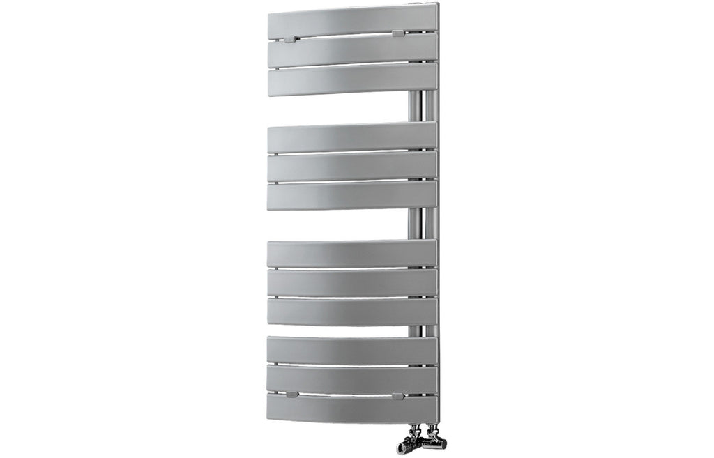 Chart Curved Panel Ladder Radiator (550x1080x49mm) - Chrome, Anthracite