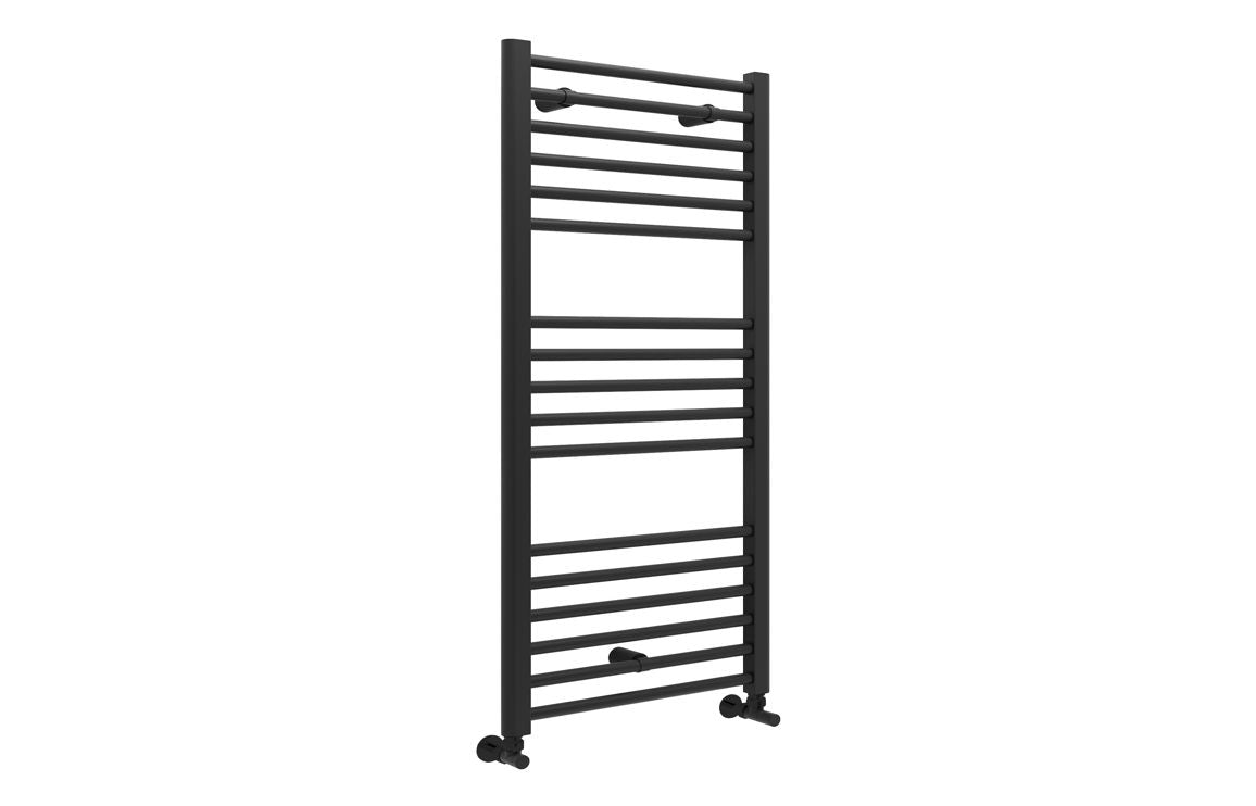 Hilaya Straight 30mm Ladder Radiator - Black, Brass, Bronze, Chrome, Anthracite