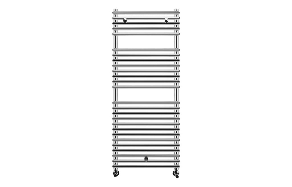 Fafs Round Ladder Radiator - Black / Chrome