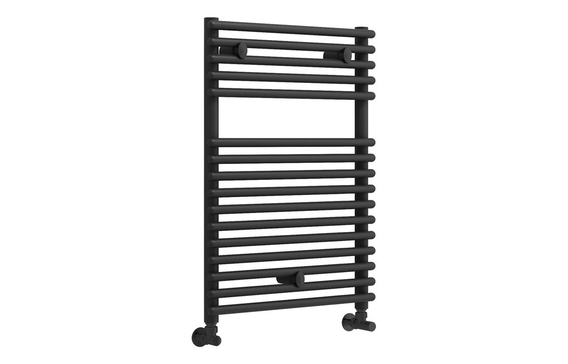 Fafs Round Ladder Radiator - Black / Chrome