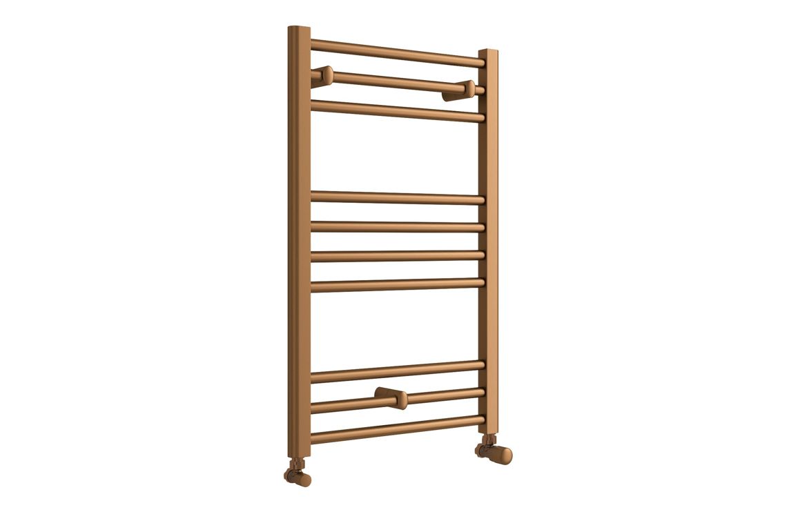 Hilaya Straight 30mm Ladder Radiator - Black, Brass, Bronze, Chrome, Anthracite