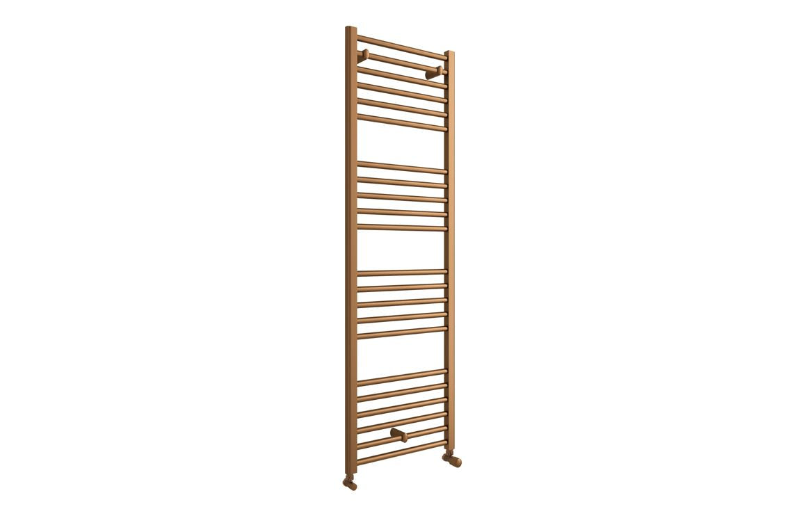 Hilaya Straight 30mm Ladder Radiator - Black, Brass, Bronze, Chrome, Anthracite
