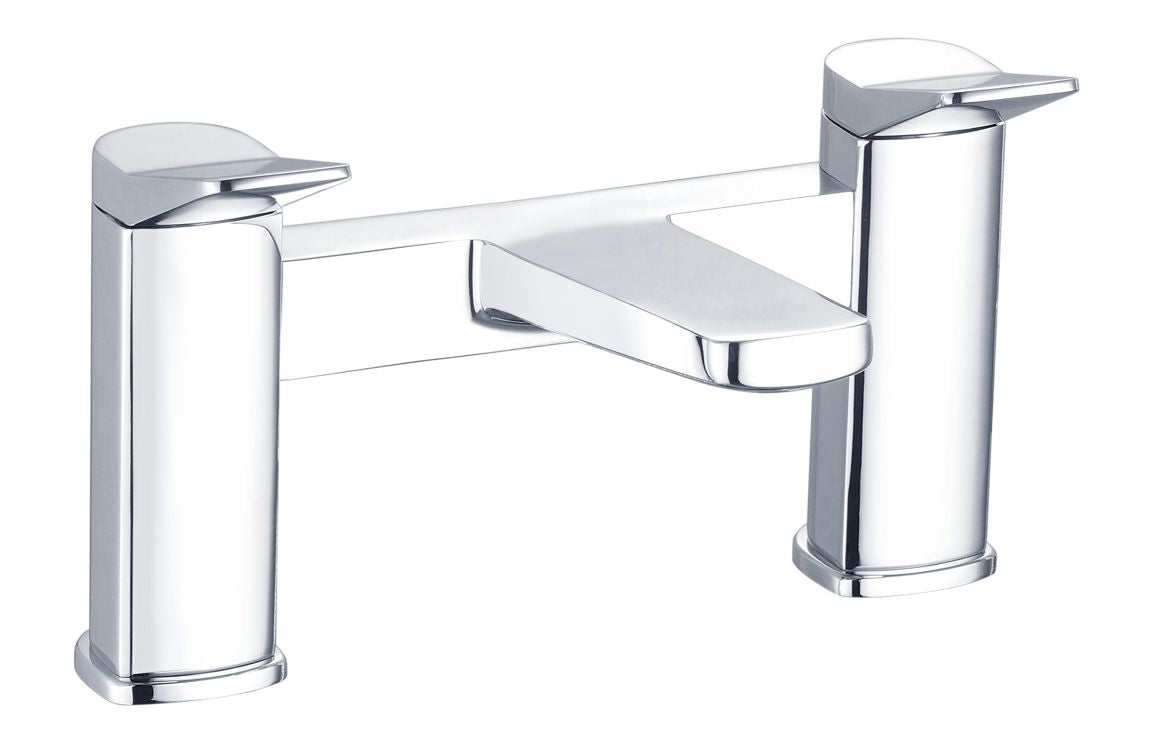 Parlour Bath Filler - Brass, Black, Chrome