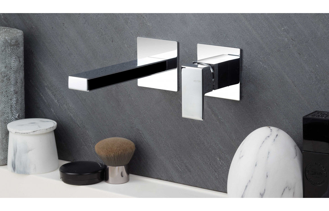 Lys Vema Premium Wall Mounted Basin Mixer - Chrome
