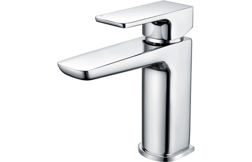 Abiro Basin Mixer Tap & Waste - Brass, Black, Chrome, Bronze