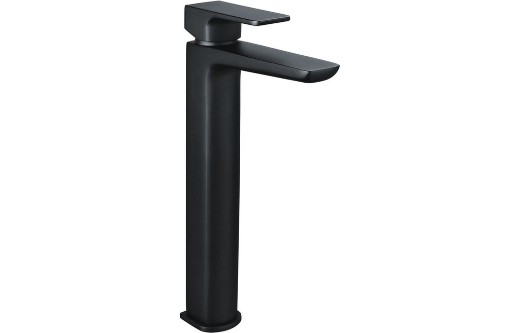 Abiro Tall Basin Mixer Tap - Brass, Black, Chrome, Bronze