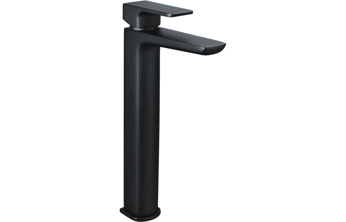 Abiro Tall Basin Mixer Tap - Brass, Black, Chrome, Bronze
