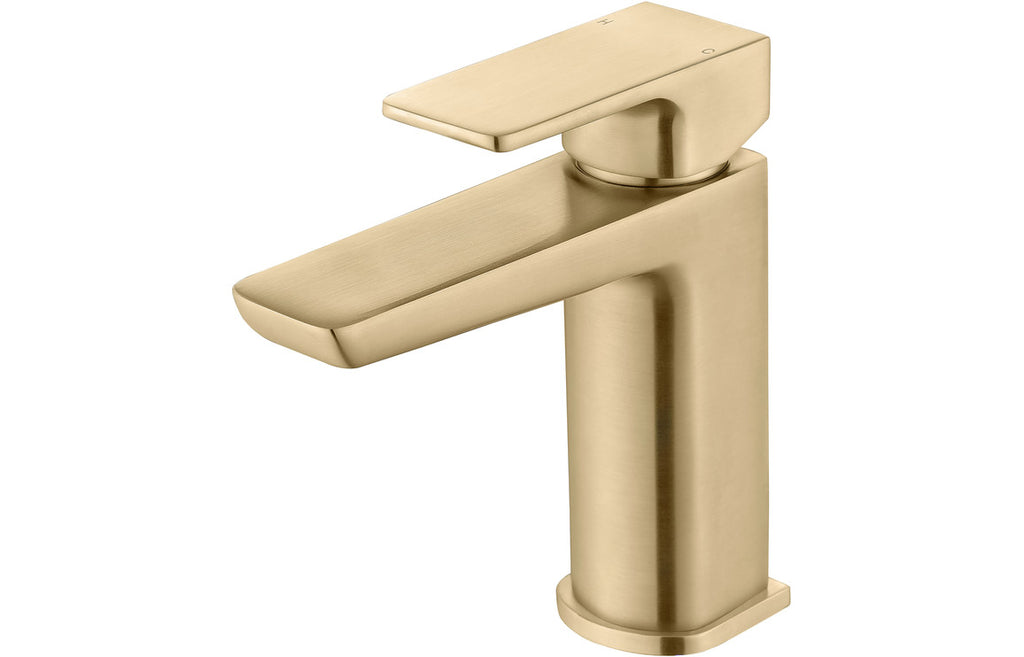 Abiro Basin Mixer Tap & Waste - Brass, Black, Chrome, Bronze