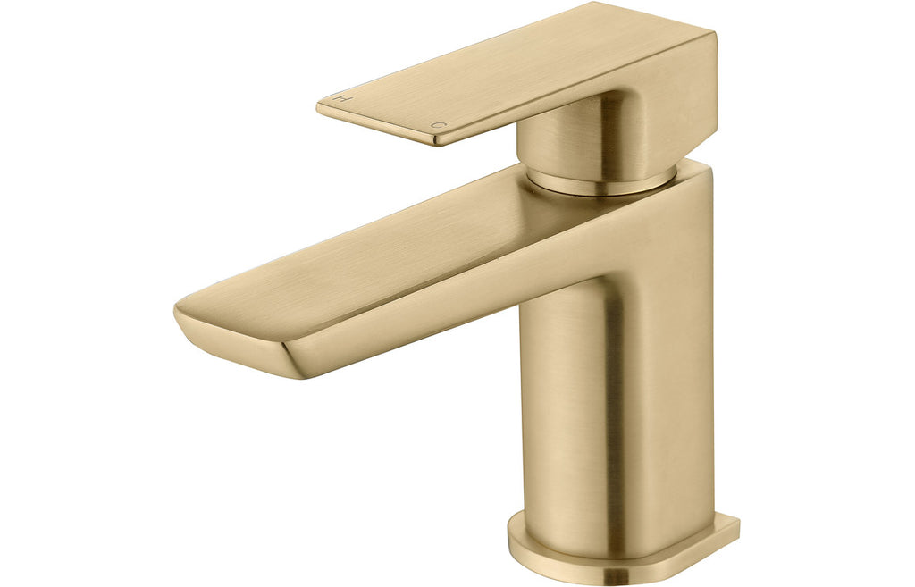 Abiro Cloakroom Basin Mixer Tap & Waste - Brass, Black, Chrome, Bronze