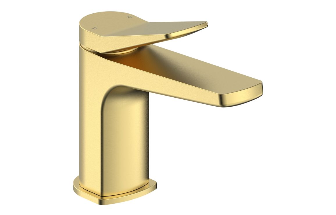 Parlour Basin Mixer Tap & Waste - Brass, Black, Chrome