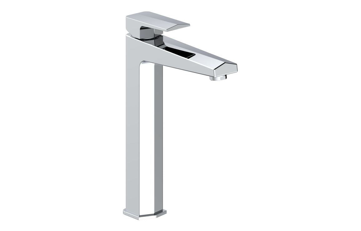 Tarko Tall Basin Mixer Tap - Brass, Black, Chrome