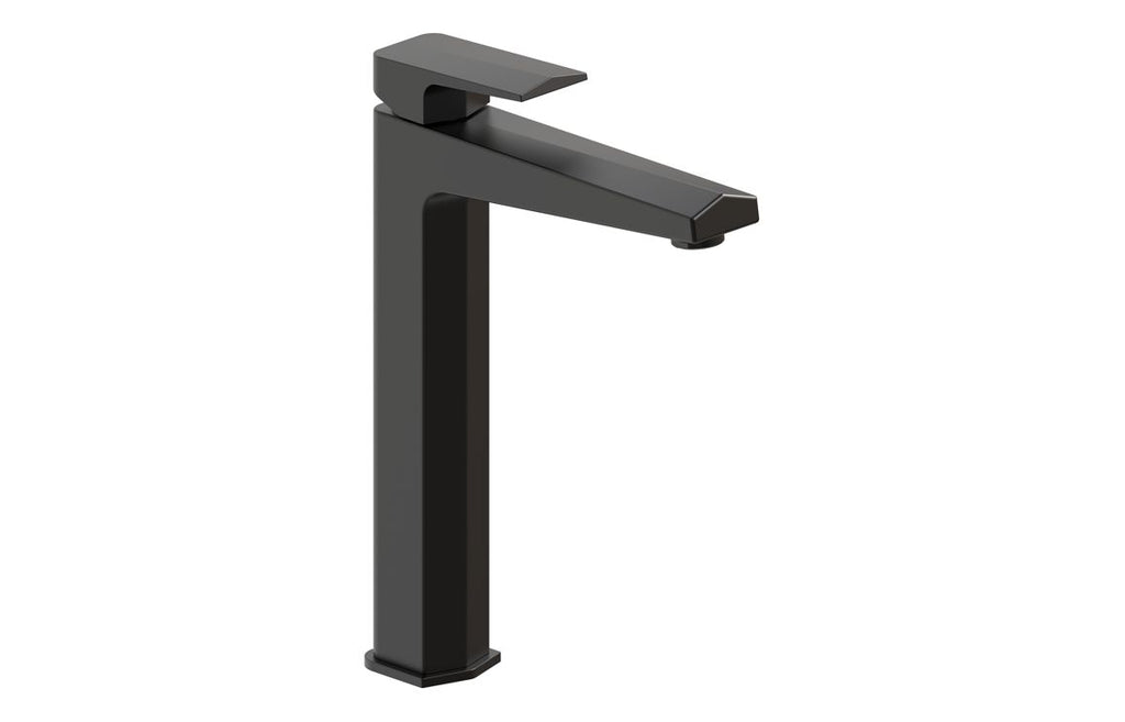 Tarko Tall Basin Mixer Tap - Brass, Black, Chrome