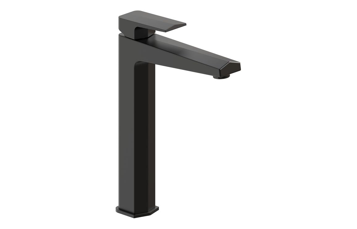Tarko Tall Basin Mixer Tap - Brass, Black, Chrome