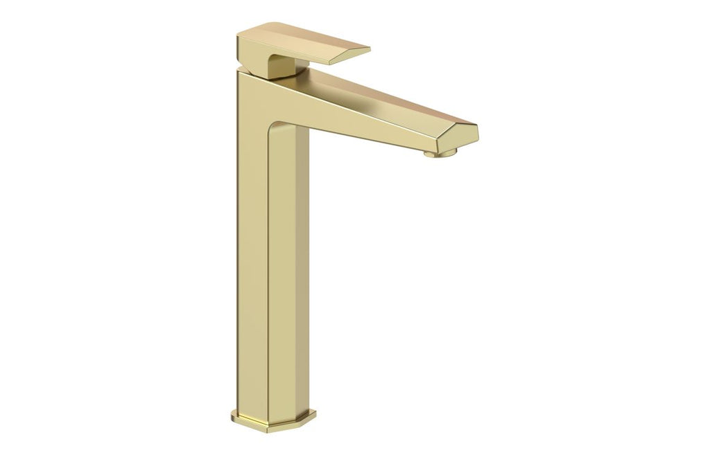 Tarko Tall Basin Mixer Tap - Brass, Black, Chrome
