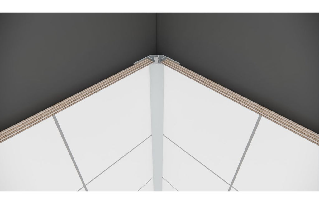 Internal Corner Profile for Wall Panel 2-Part 2400 mm