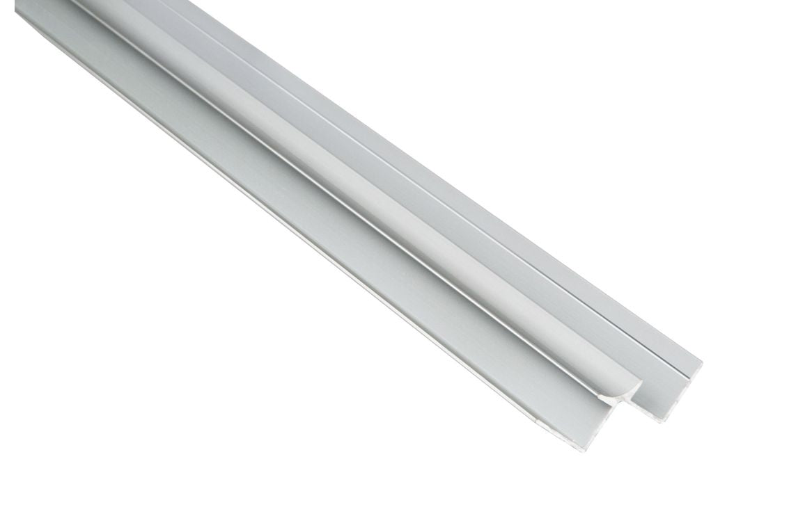 Internal Corner Profile for Wall Panel 2400 mm - Chrome, White, Aluminium