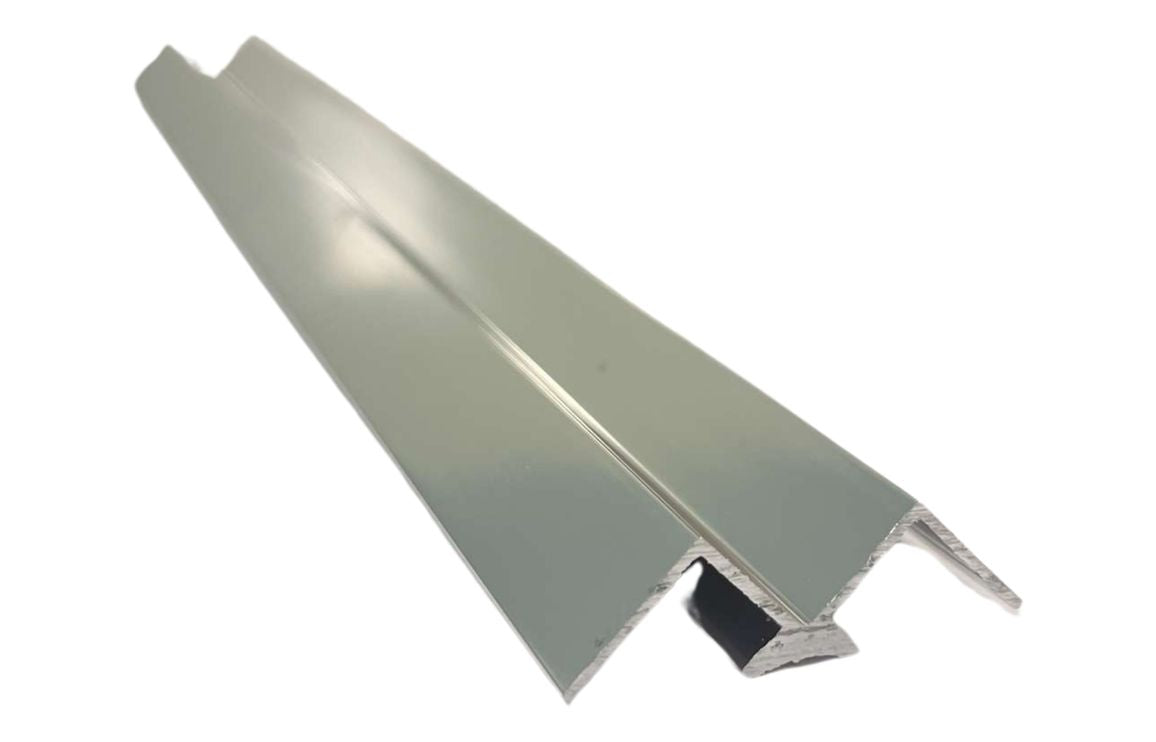 Internal Corner Profile for Wall Panel 2400 mm - Chrome, White, Aluminium