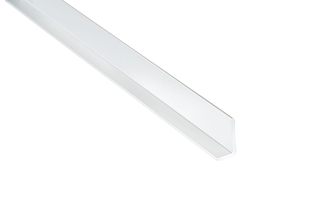 L-Shaped Large Profile for Wall Panel 2400 mm - Black, Aluminium, White