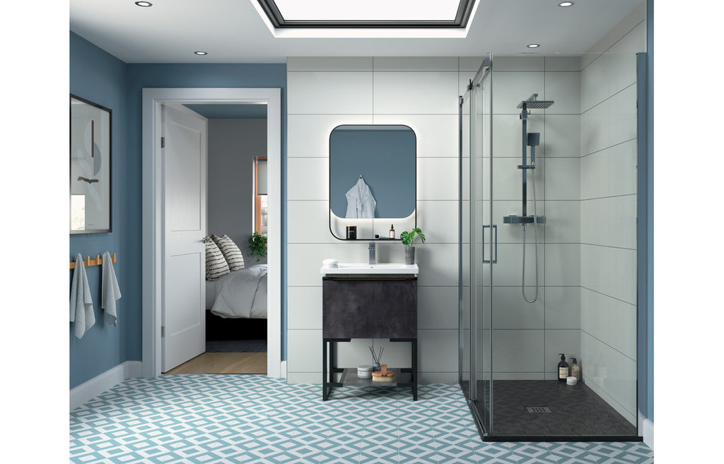Diwa Shower Side Panel - Chrome