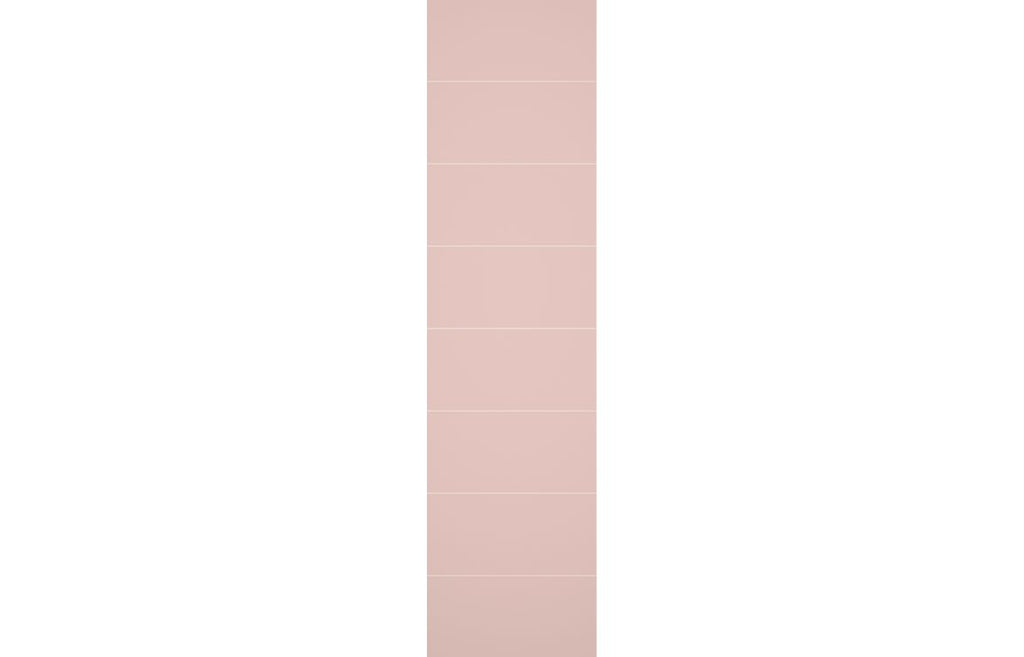 Dusky Pink Contemporary Tile Effect Wall Panel - 2400 x 600 mm