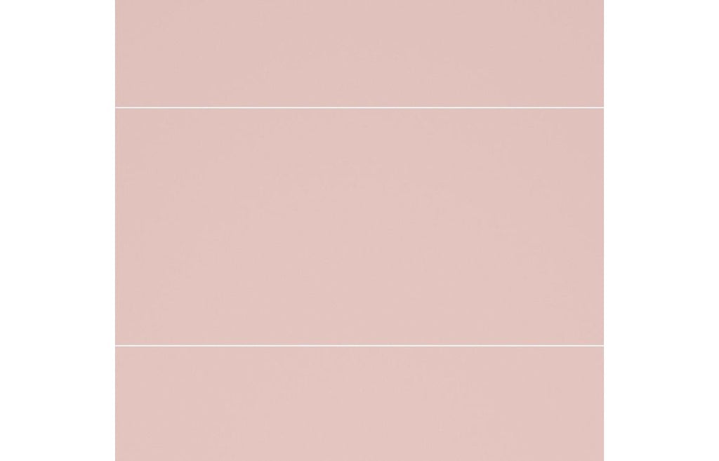 Dusky Pink Contemporary Tile Effect Wall Panel - 2400 x 600 mm