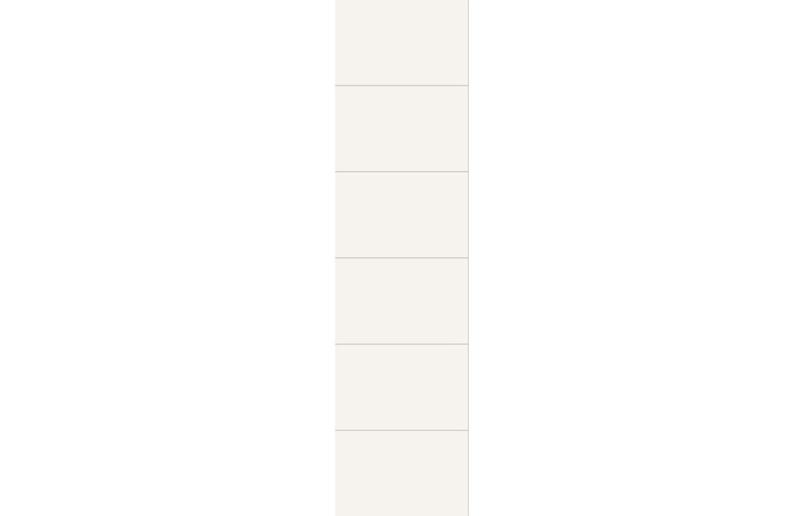 White Silk Contemporary Tile Effect Wall Panel - 2400 x 600 mm