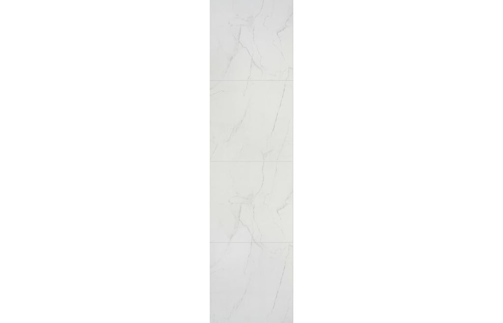 Bright Marble Tile Effect Wall Panel - 2400 x 600 mm