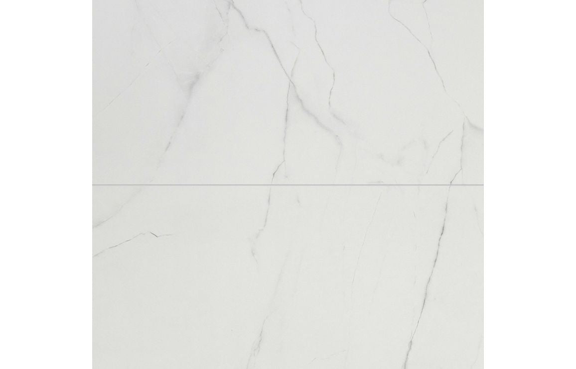 Bright Marble Tile Effect Wall Panel - 2400 x 600 mm