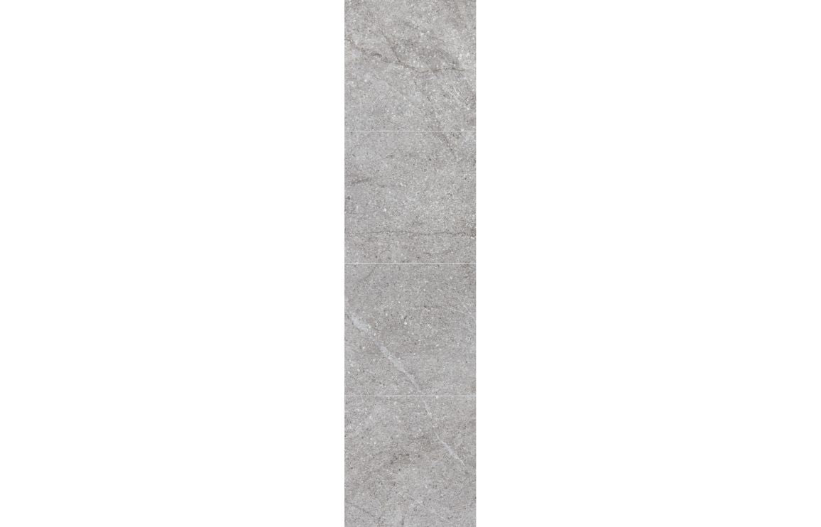 Polished Stone Marble Tile Effect Wall Panel - 2400 x 600 mm