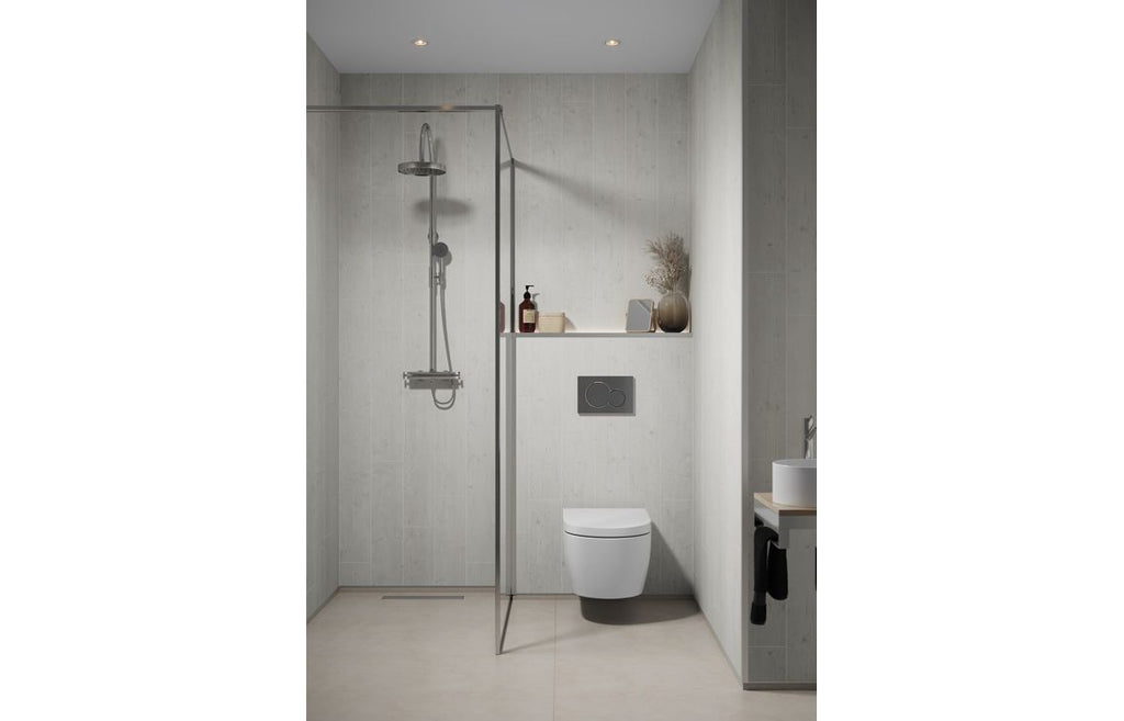 Avalon Pine Scandinavian Vertical Plank Wood Effect Wall Panel - 2400 x 600 mm