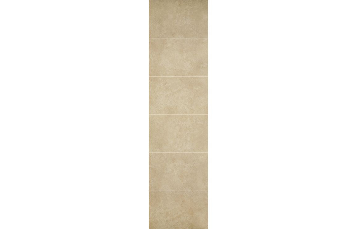 Desert Gloss Scandinavian Tile Effect Wall Panel - 2400 x 600 mm
