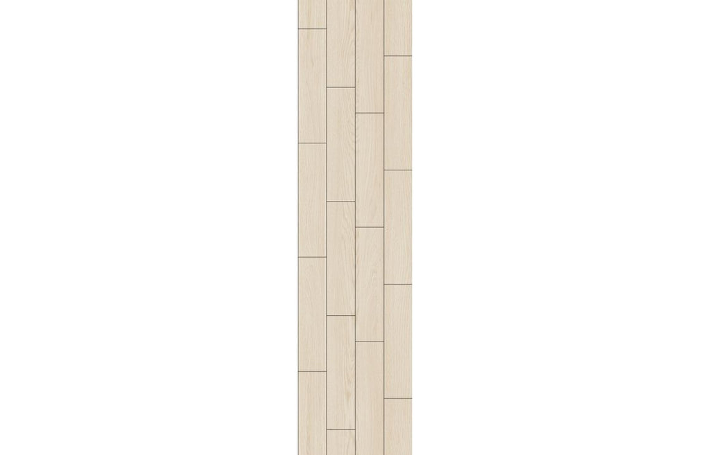 Light Wood Scandinavian Vertical Plank Wood Effect Wall Panel - 2400 x 600 mm
